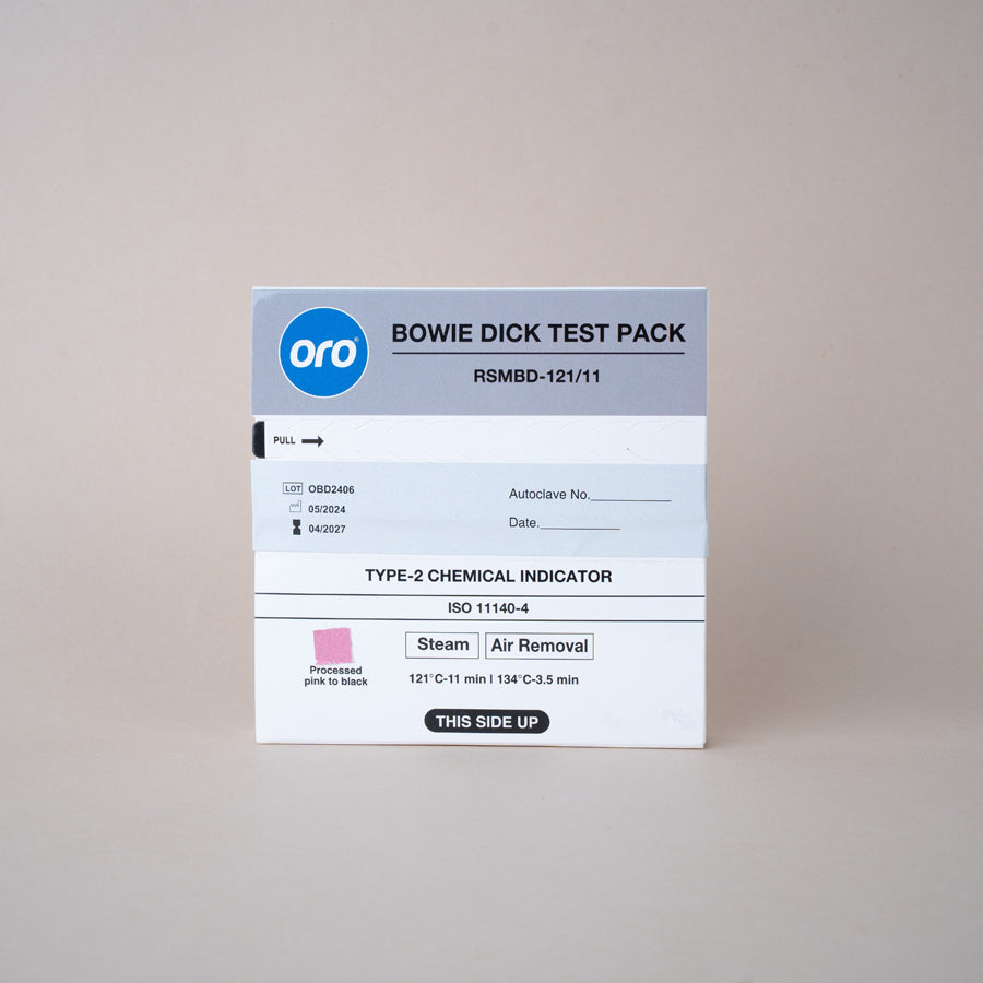 Bowie Dick Test Pack