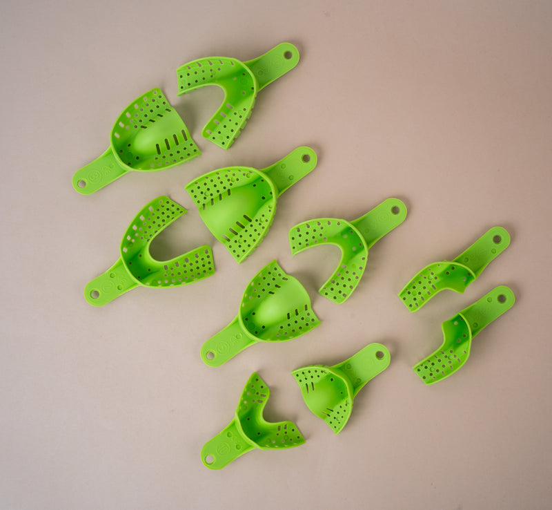 ORO Impression Tray Assorted size 10 Pcs / Bag