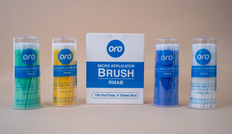 ORO Micro Applicator Brush 4 Tubes / Box