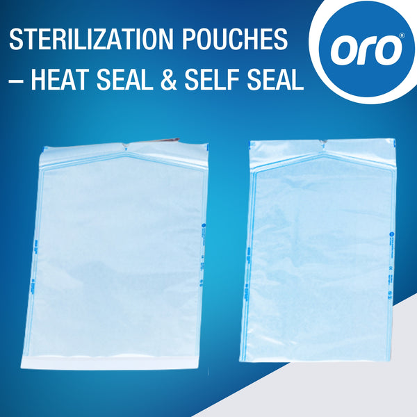 Sterilization Pouches – Heat Seal & Self Seal