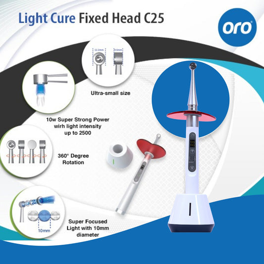 Light Cure Fixed Head C25