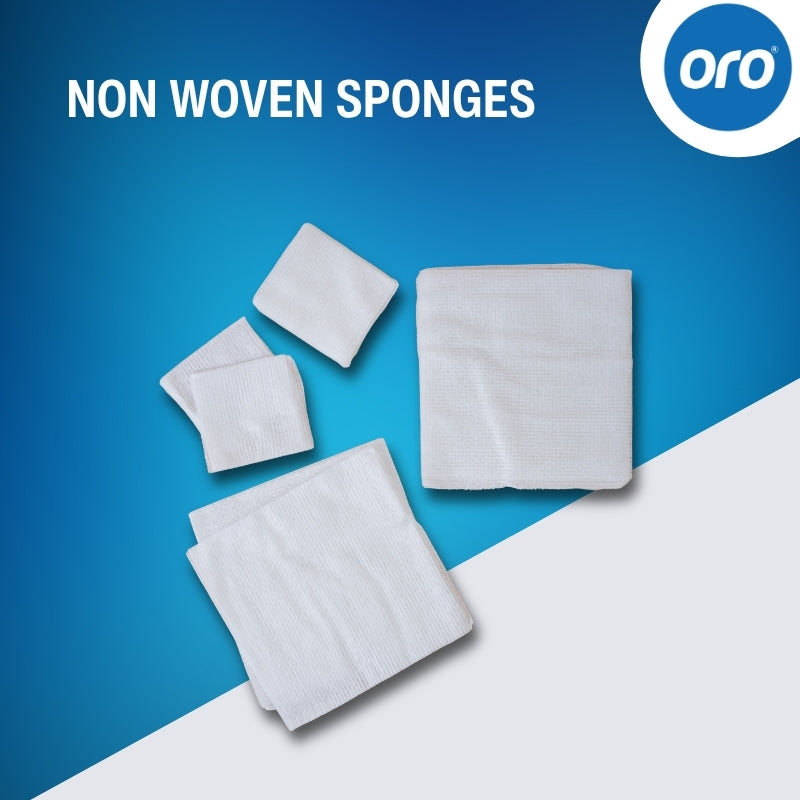 ORO Non - Woven Sponges 4 Ply 200 Pcs/ Bag