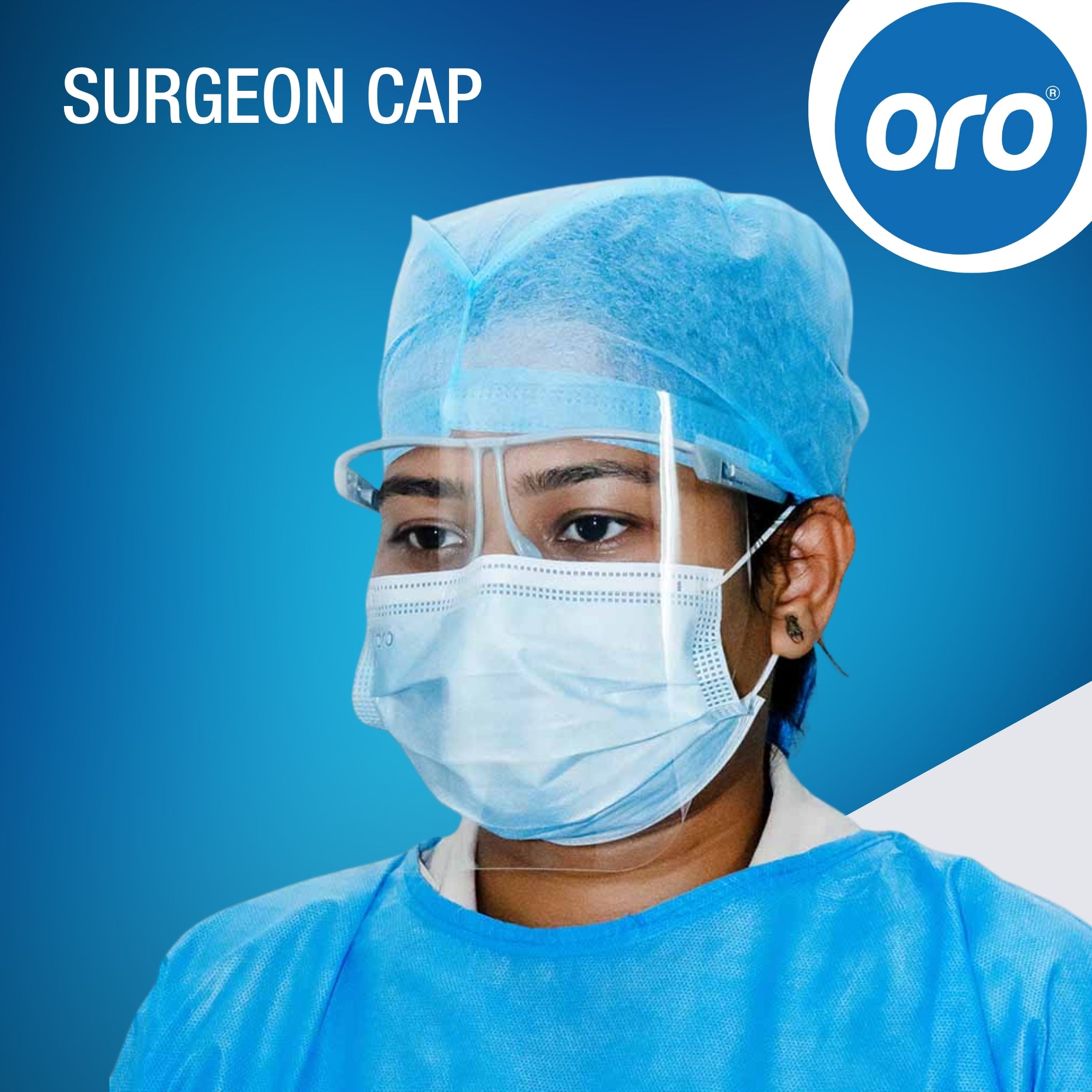 Surgeon Cap 100 Pcs/ Bag