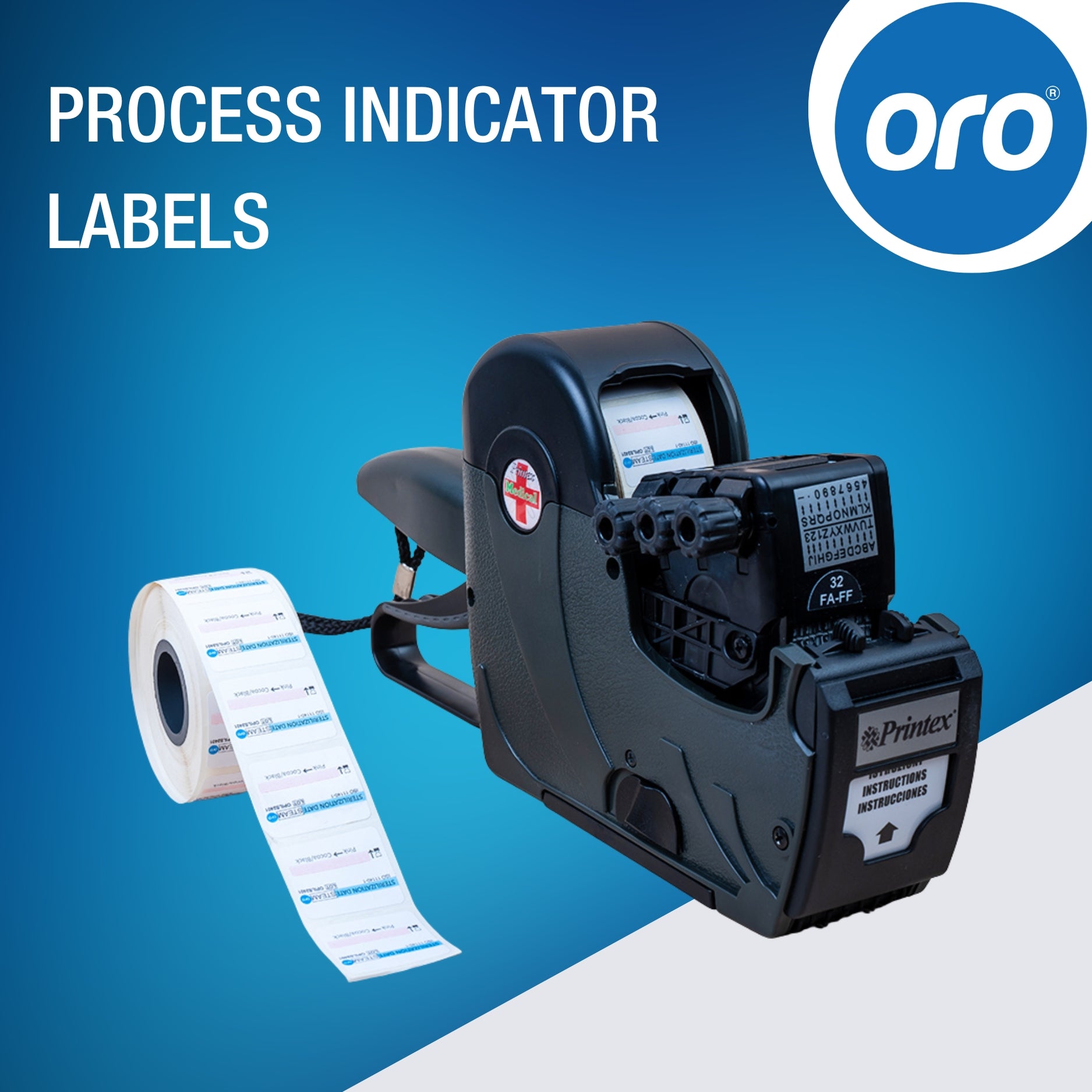 Process Indicator Labels & Gun