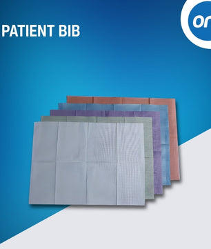 ORO Patient Bib Pack of 4 (1 Pack = 125 pieces)