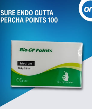 SURE ENDO GUTTA PERCHA (GP) POINTS 100