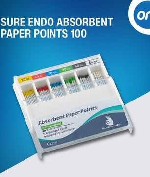 SURE ENDO ABSORBENT PAPER (PP) POINTS 100