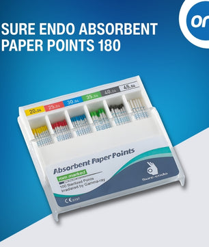 Sure Endo Absorbent Paper (PP) Point 180 points