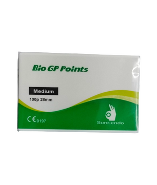 SURE ENDO GUTTA PERCHA (GP) POINTS 100